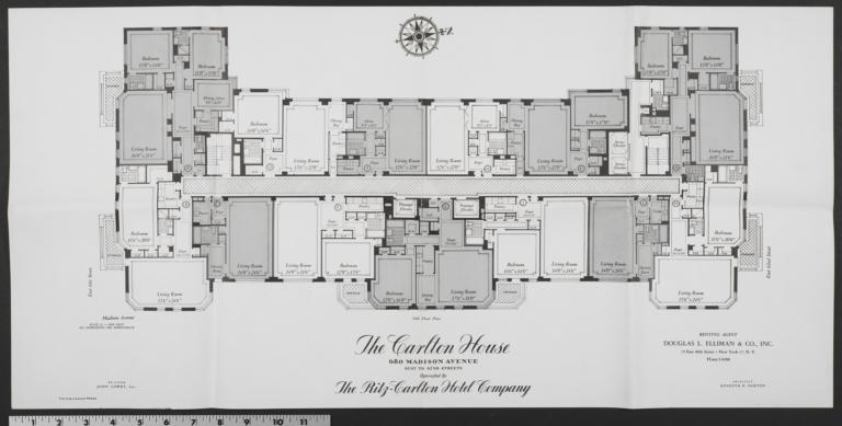 Carlton House, 680 Madison Avenue, 14th Floor Plan