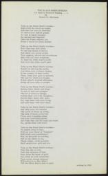 Black Man's Burden : poem, undated [written in 1920] : broadside