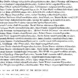 Announcements, 2003-02-19. ...
