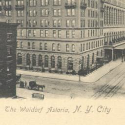 The Waldorf-Astoria, N.Y. City