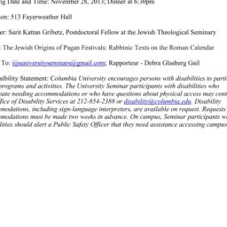Announcements, 2013-11-28. ...