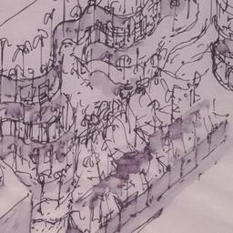 Aerial perspective drawing,...