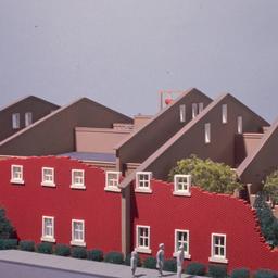 Model, exterior view.