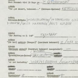 Western questionnaire, answ...