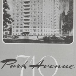 710 Park Avenue, Plan Of 19...