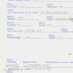 Western questionnaire, answ...