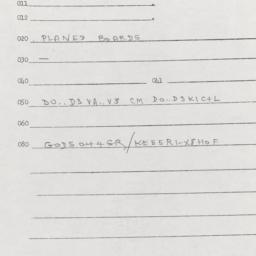 Western questionnaire, answ...