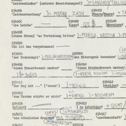Western questionnaire, answ...