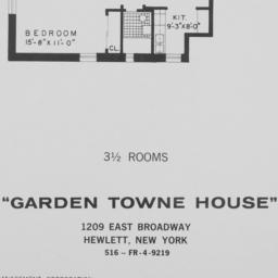 Garden Towne House, 1209 Ea...