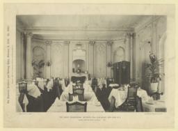The Ladies' Dining-room: Metropolitan Club-House, New York, N. Y. McKim, Mead & White, Architects