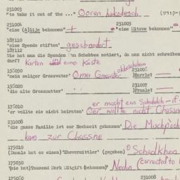 Western questionnaire, answ...
