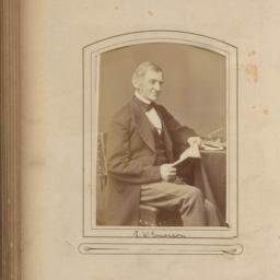 Ralph Waldo Emerson, Seated