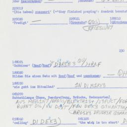 Western questionnaire, answ...