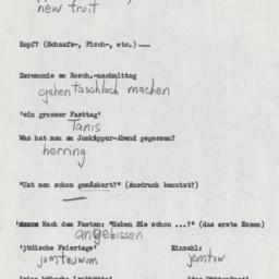 Western questionnaire, answ...