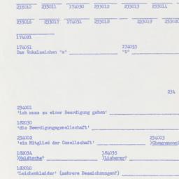 Western questionnaire, answ...