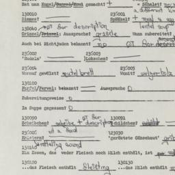 Western questionnaire, answ...