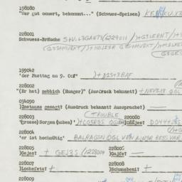 Western questionnaire, answ...