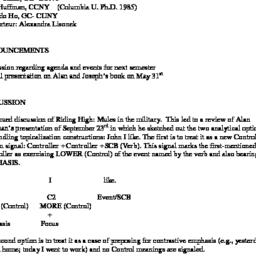 Minutes, 2011-11-18. Columb...