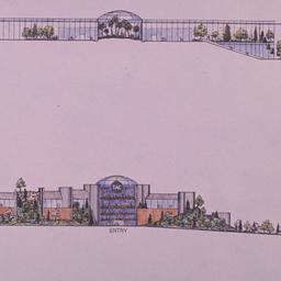 Section and Elevation.