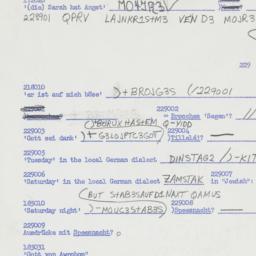 Western questionnaire, answ...