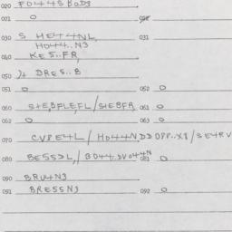 Western questionnaire, answ...