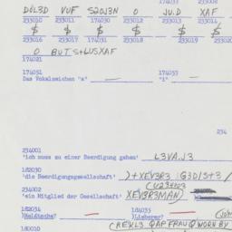 Western questionnaire, answ...