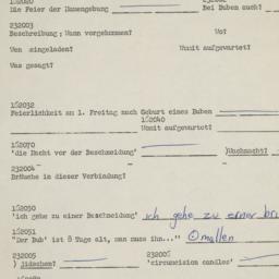 Western questionnaire, answ...