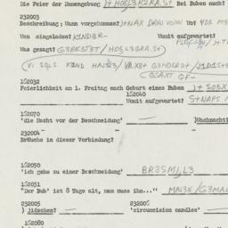Western questionnaire, answ...