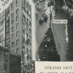 Strand Hotel 206 West 43rd ...