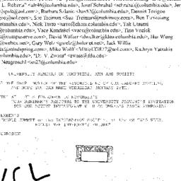Announcements, 2004-01-04. ...