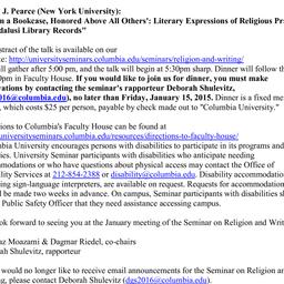 Announcements, 2016-01-26. ...