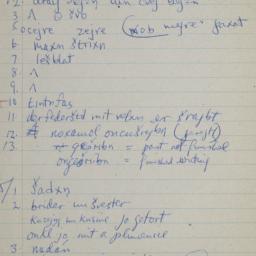 Eastern questionnaire, blue...