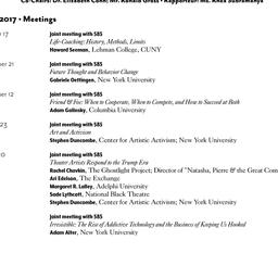 Schedules, Innovation in Ed...