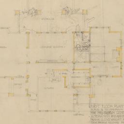 First floor plan