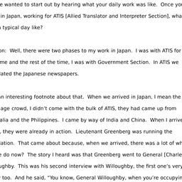 Oral history interview with...