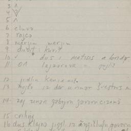Eastern questionnaire, blue...