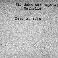 Carnegie Index Cards, Churc...