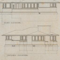 Working drawing #4: Front, ...