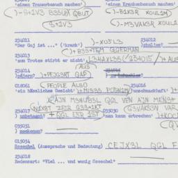 Western questionnaire, answ...