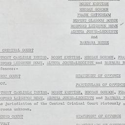 Mangrove Nine Trial indictment