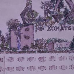 Perspective drawing, view f...
