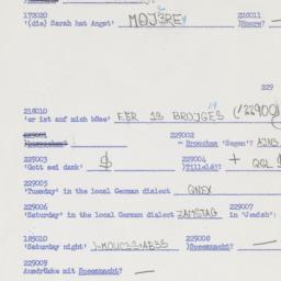 Western questionnaire, answ...