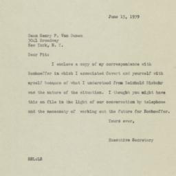 Letter from Henry Smith Lei...
