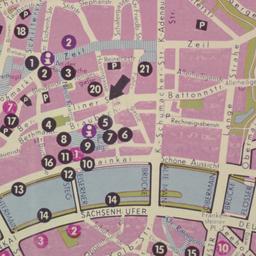 Map of Frankfurt-am-Main, d...