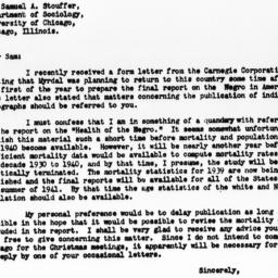 Letter from Harold F. Dorn ...