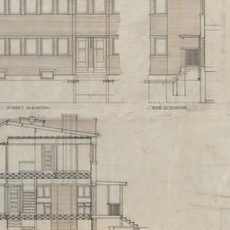 Street, side, rear elevatio...