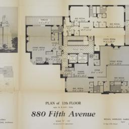 880 Fifth Avenue, Plan Of 1...