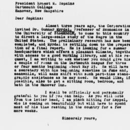 Letter from Walter A. Jessu...