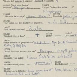 Western questionnaire, answ...