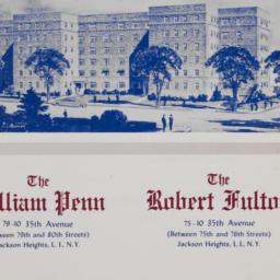 William Penn, Robert Fulton...